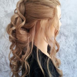 Chignon mariée flou Hair MS Studio Salon de coiffure Montauban